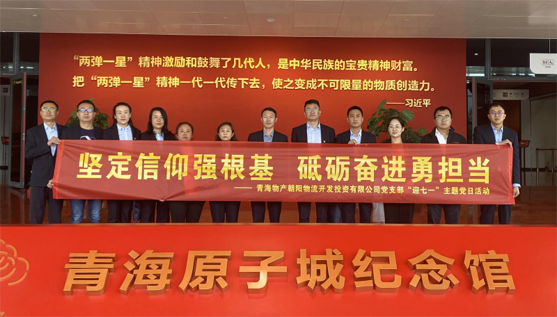 堅(jiān)定信仰強(qiáng)根基，砥礪奮進(jìn)勇?lián)?dāng) 朝物開(kāi)投公司黨支部開(kāi)展迎&ldquo;七一&rdquo;主題黨日活動(dòng)