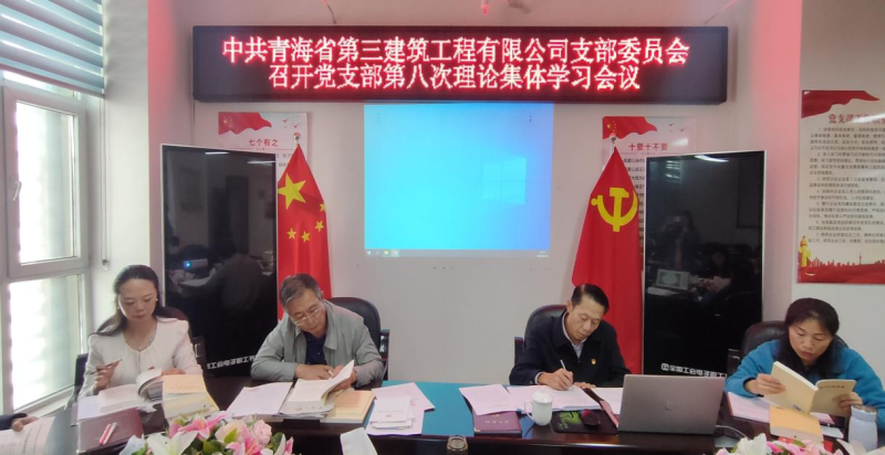 三建公司黨支部召開(kāi)第八次理論集體學(xué)習(xí)會(huì) ----集團(tuán)黨委委員、紀(jì)委書(shū)記講主題教育專題黨課