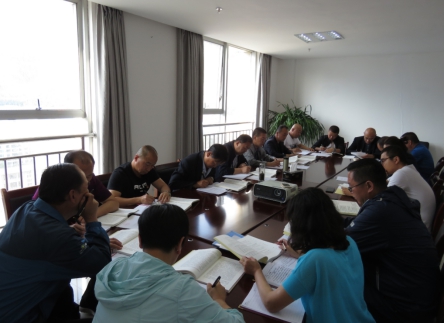 配送公司黨委召開&ldquo;不忘初心、牢記使命&rdquo;主題教育學習交流會